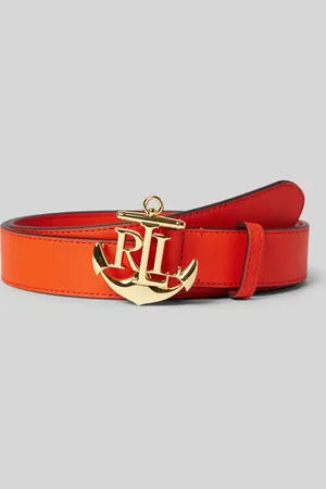 Ralph Lauren Ledergürtel mit Pinschließe Modell 