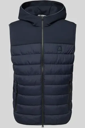 Marc O’ Polo Regular Fit Steppweste aus einer Ripstop-Scuba-Kombination in , Größe L