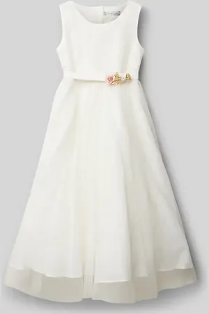 Une Hautre Couture Kleid mit floraler Applikation in , Größe 128