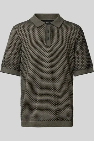Cinque Regular Fit Poloshirt mit kurzer Knopfleiste Modell 
