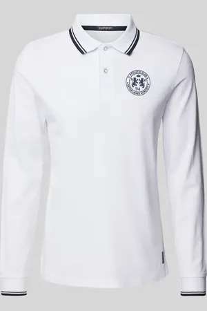 Christian Berg Poloshirt mit kurzer Knopfleiste in , Größe M