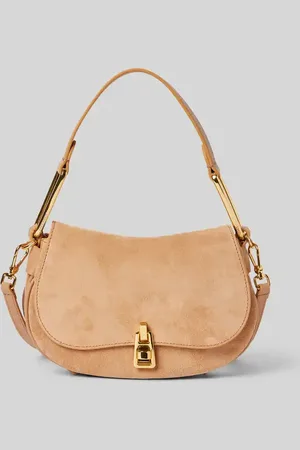 Coccinelle Handtasche aus Leder mit Label-Detail Modell 