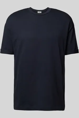Drykorn T-Shirt mit geripptem Rundhalsausschnitt Modell 