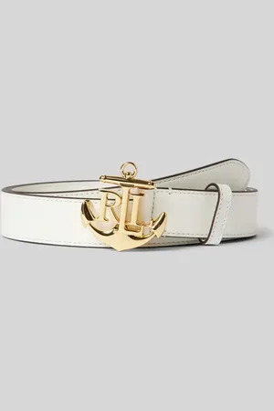 Ralph Lauren Ledergürtel mit Pinschließe Modell 