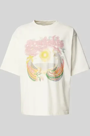 Low Lights Studios Oversized T-Shirt mit Motiv-Print Modell 