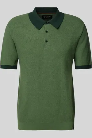 Scotch&Soda Regular Fit Poloshirt mit Strukturmuster in , Größe S
