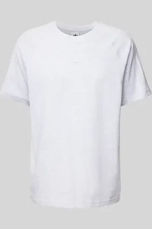 adidas T-Shirt mit Label-Stitching in , Größe S