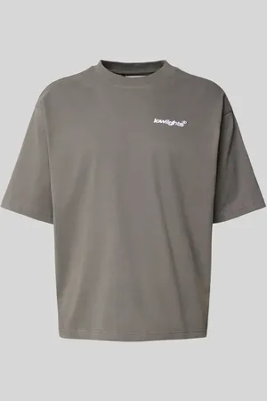 Low Lights Studios Oversized T-Shirt mit Label-Stitching Modell 
