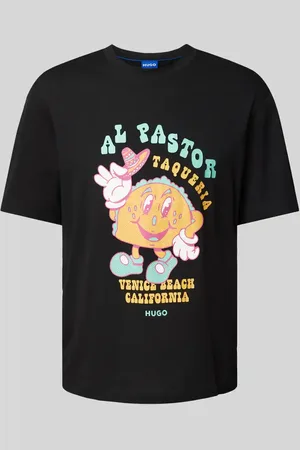 Hugo Blue T-Shirt mit Motiv-Print in , Größe S