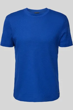 JOOP! T-Shirt mit geripptem Rundhalsausschnitt Modell 
