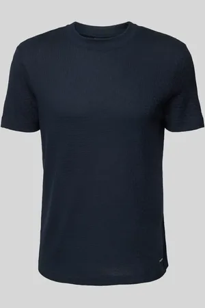 JOOP! T-Shirt mit geripptem Rundhalsausschnitt Modell 