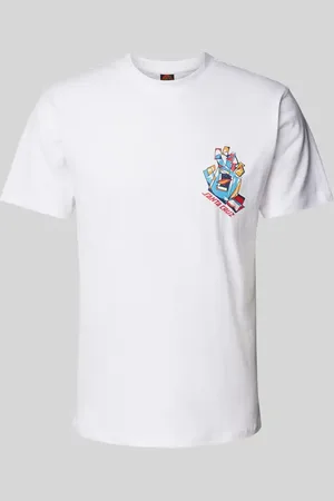 Santa Cruz T-Shirt mit Label-Print in , Größe S