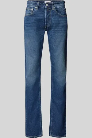 Replay Straight Fit Jeans im 5-Pocket-Design Modell 