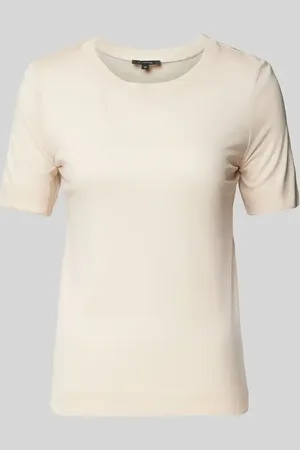 Comma, T-Shirt mit Rundhalsausschnitt in , Größe 34