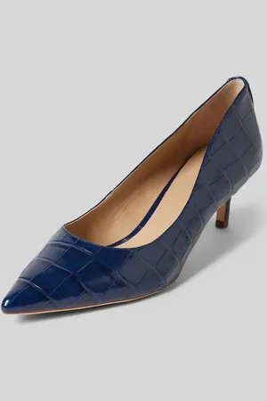 Ralph Lauren Lederpumps mit Strukturmuster Modell 