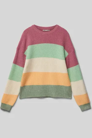 ONLY Regular Fit Strickpullover aus Viskose-Mix Modell 