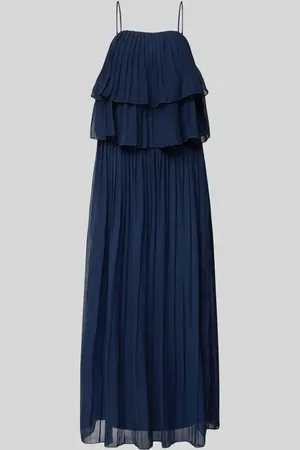 VILA Fließendes Maxikleid mit Volants Modell 