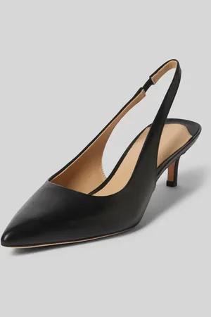Ralph Lauren Lederpumps mit Pfennigabsatz Modell 