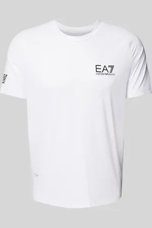 EA7 T-Shirt mit Label-Print Modell 