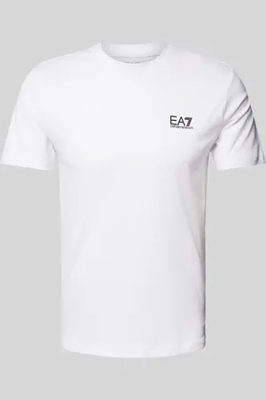 EA7 T-Shirt aus reiner Baumwolle Modell 