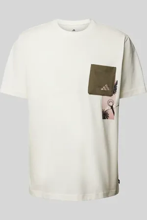 adidas T-Shirt mit Label-Print Modell 