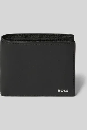 HUGO BOSS Portemonnaie mit Label-Schriftzug Modell 
