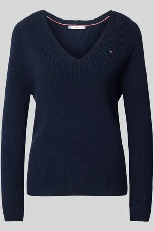 Tommy Hilfiger Strickpullover mit Logo-Stitching in , Größe S