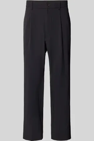 HUGO BOSS Straight Leg Stoffhose mit Bundfalten Modell 