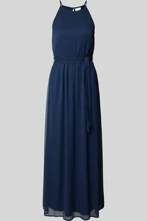 VILA Maxikleid mit Bindegürtel Modell 