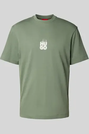 HUGO BOSS T-Shirt mit Label-Print Modell 