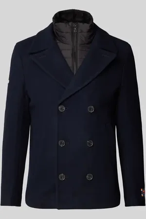 Superdry Tailored Fit Kurzmantel mit seitlichen Eingrifftaschen in , Größe S
