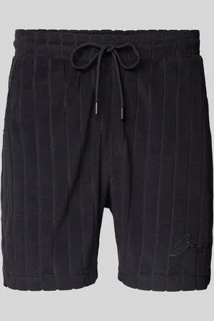 HUGO BOSS Shorts mit Label-Stitching Modell 