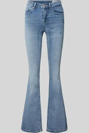 VERO MODA Slim Fit Bootcut-Jeans aus Baumwoll-Mix Modell 