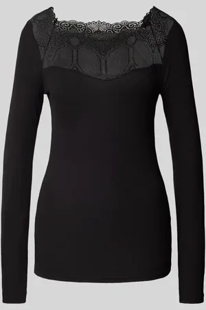 soyaconcept Longsleeve mit Karree-Ausschnitt Modell 