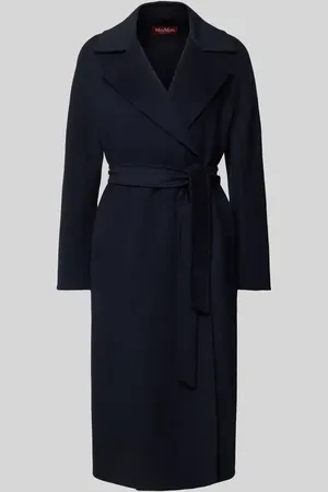 Max Mara Wollmantel mit Reverskragen und Kaschmir-Anteil Modell 