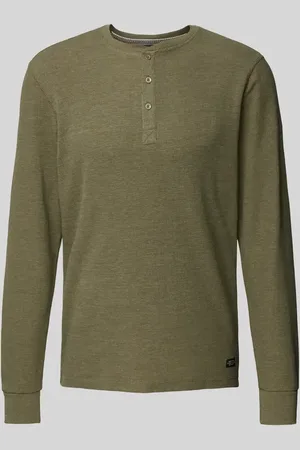 Blend Longsleeve mit Knopfleiste in , Größe S
