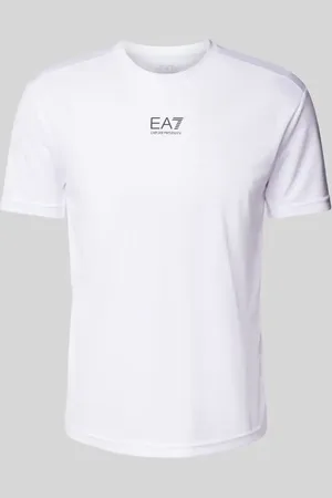 EA7 T-Shirt mit Label-Print in , Größe M