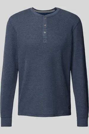 Blend Longsleeve mit Knopfleiste in , Größe S