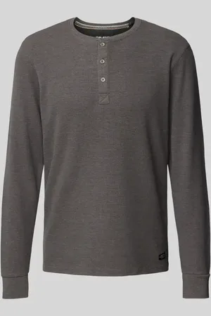Blend Longsleeve mit Knopfleiste in , Größe S