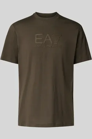 EA7 T-Shirt mit Label-Print in , Größe S