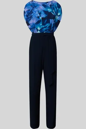 Swing Jumpsuit mit Rundhalsausschnitt in , Größe 38