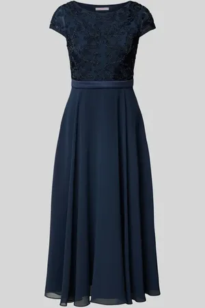 Christian Berg Cocktailkleid mit Ziersteinbesatz in , Größe 36