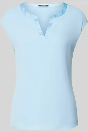 Comma, T-Shirt aus Viskose-Mix mit Fledermausärmeln in , Größe 34