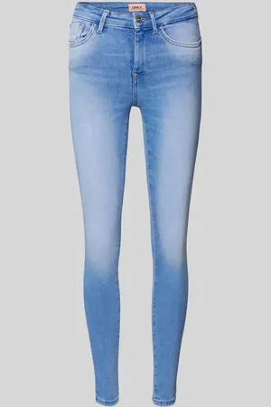 ONLY Skinny Fit Jeans aus Baumwoll-Mix Modell 