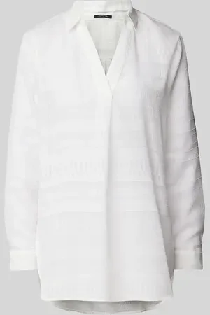 Comma, Blusenshirt mit V-Ausschnitt in , Größe 34