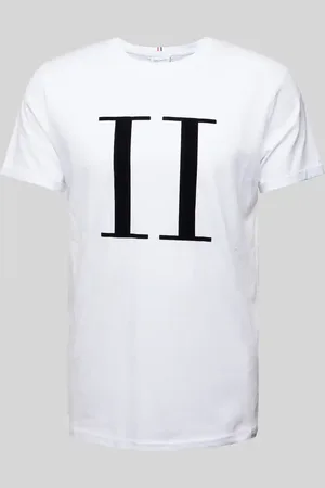 Les Deux T-Shirt mit Label-Print Modell 