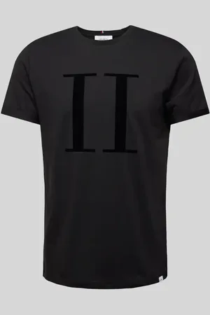 Les Deux T-Shirt mit Label-Print Modell 