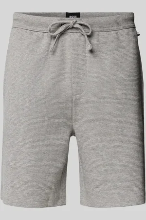 HUGO BOSS Shorts mit Label-Stitching Modell 