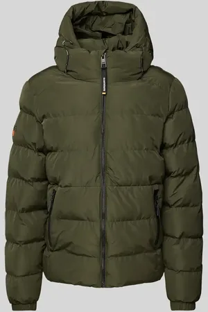 Superdry Steppjacke mit Reißverschlusstaschen in , Größe M