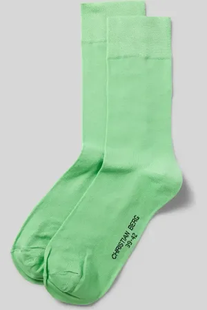 Christian Berg Socken mit Label-Detail in , Größe 39/42